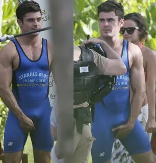 Zac Efron marca paquete en el rodaje de 'Mike and Dave Need 