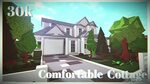 BLOXBURG Comfortable Cottage- Speed Build (Exterior) - YouTu