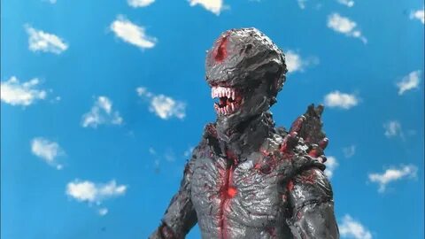 Custom Figure: Shin Godzilla Humanoid - YouTube