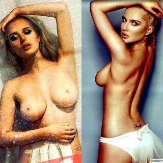 Helen Flanagan Nude (2 Collages) #TheFappening