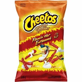 ✔ 6 Bags Cheetos Flamin' Hot Crunchy Cheese LARGE Size 300g 