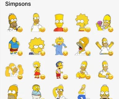 Simpsons sticker set - Telegram Stickers Library