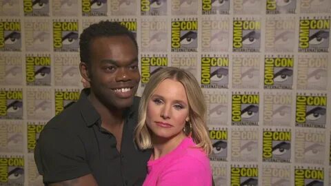 SDCC 2019 - The Good place - Itw Kristen Bell and William Ja