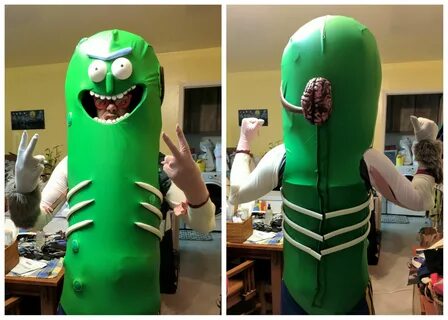Image result for pickle rick costume Halloween costumes, Mor