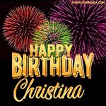 Happy Birthday Christina Images, Happy Birthday Christina