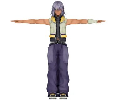 PlayStation 2 - Kingdom Hearts 2 - Riku - The Models Resourc