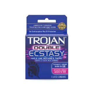 Trojan Double Ecstasy 3pk/6ct DariWholesales