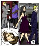 White Bitch In The Hood- illustrated interracial Porn Comics