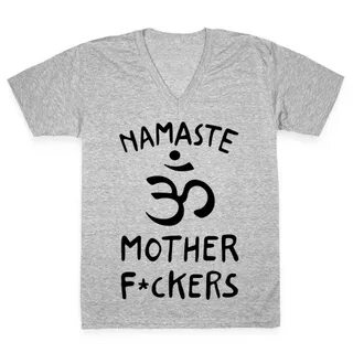 Mothers Dayunisex Long Sleeve Tee Yoga V-Neck Tee Shirts Loo