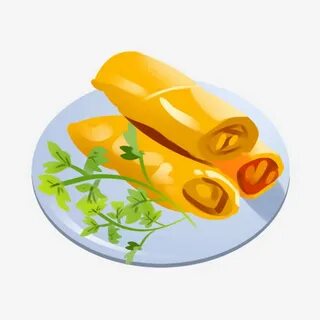 Yellow Egg Roll Beautiful Egg Roll Nutritious Egg Roll Healt