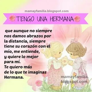 Frases para mi Hermana Querida con lindas imágenes Frases de