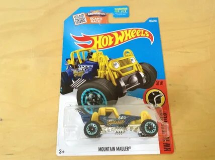 JULIAN'S HOT WHEELS BLOG: Mountain Mauler (2016 F Case Regul