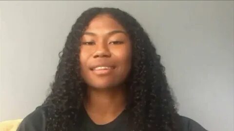 Jeada McFarland honored as All-Star Athlete - YouTube