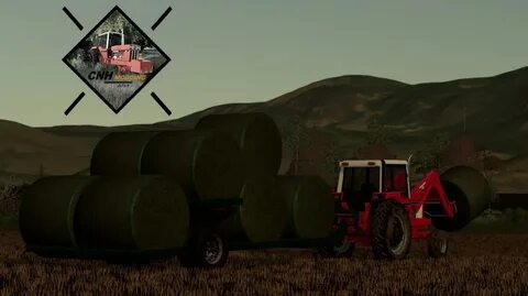 DOUBLE E BALE TRAILER V1.0 - FS19 mod - FS19.net