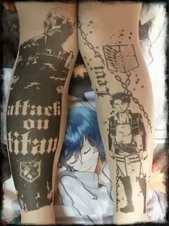 NCSX Video Games and Toys: WEAR Attack on Titan Tattoo Stock