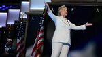 Хиллари Клинтон приняла номинацию в президенты США