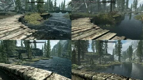 Скачать мод Static Mesh Improvement для Skyrim - Ixu