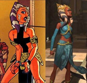 Ahsoka Slave Princess revealed by The-First-Magelord on Devi