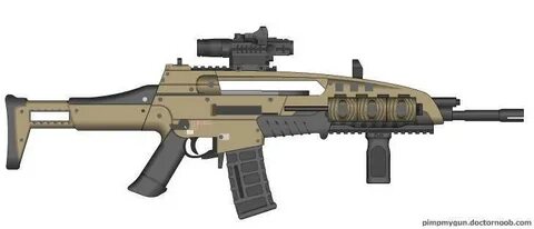 Black Ops 2 M8A1 (Final Version, Custom) by Scarlighter on D