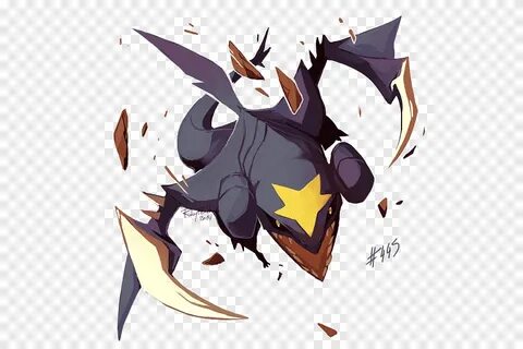 Garchomp Pokémon Drawing Dragon Fan art, Rectangle, ungu, ma