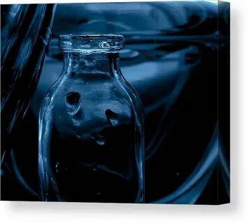 Midnight Canvas Print / Canvas Art by Bonnie Bruno Blue aest