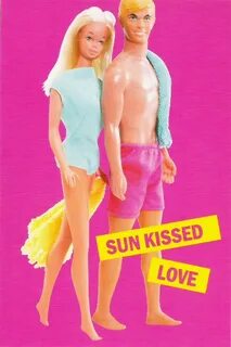 Malibu Barbie & Ken 1971 Barbie greeting card. () Flickr