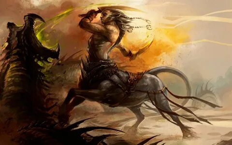 Centauro, de Sandara Centaur, Mythical creatures, Fantasy ar