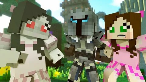 Minecraft PopularMMOs Rescues Gaming With Jen From EVIL JEN!