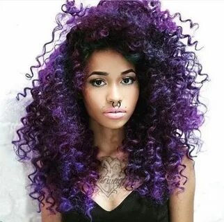 Pin by Nydia Roque on Wild Curly & Free Dyed curly hair, Hai