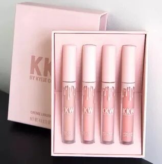 Набор блесков для губ KKW by Kylie Cosmetics Creme Liquid Li
