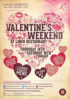 Valentines at Linen Manchester235 Manchester’s Finest & Nort