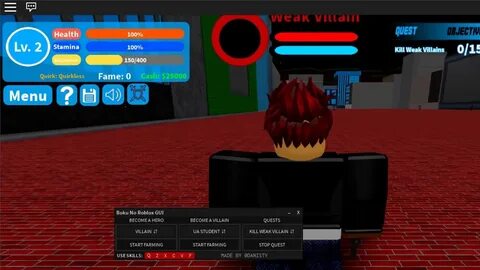 Hack Boku No Roblox : Remastered- Script Hack Farm-AutoKills