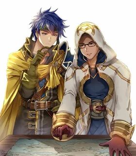 Commission of my summoner and B!Ike by Wanini : FireEmblemHe