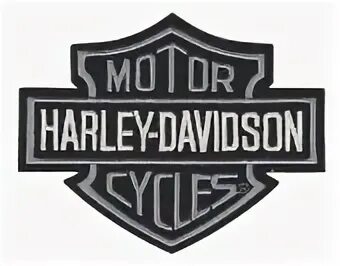 Harley-Davidson ® Gray Bar & Shield Harley ® Patch Available