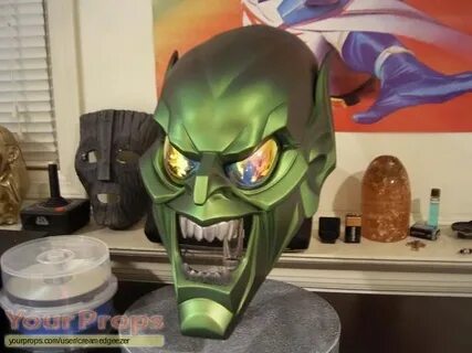 Spider-Man Green Goblin Helmet replica movie prop