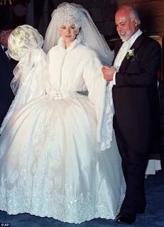 Свадебное платье Селин Дион было названо одним из самых экст