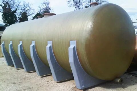 Cylindrical fiberglass tanks Vetroresina Senio