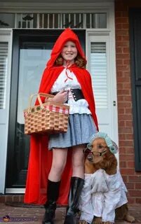 Little Red Riding Hood and Grandmother - Halloween Costume C