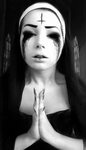 Gothic Nun!! Halloween makeup scary, Halloween makeup, Hallo