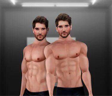 SIMS 3: TOP MUSCULAR EDIT (EA BOTTOM COMPATIBLE) - REDHEADSI