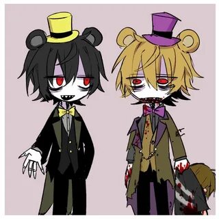 Nightmare and Nightmare Fredbear Fnaf funny, Anime fnaf, Fna