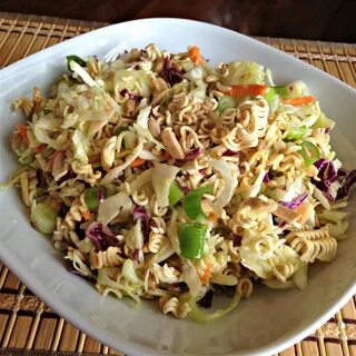 "This light and crunchy salad is excellent with BBQ chicken.