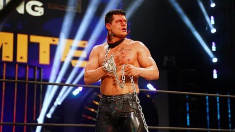 AEW: Cody Rhodes promises 'less talk from me, a little more 