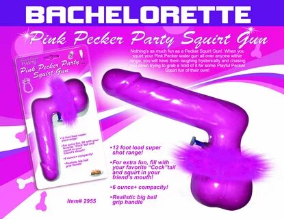 Bacholette party squirt gun