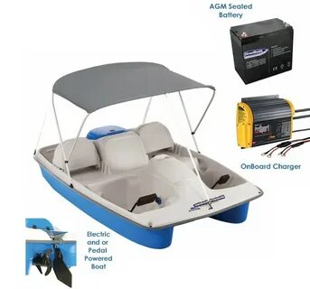 Water Wheeler ASL Electric Pedal Boat Package 2