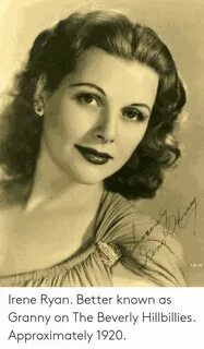 Irene Ryan who played Granny on The Bevelry Hillbillies (192