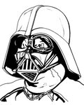 Darth Vader Drawing 1 Touchup CHRIS CONWAY ART