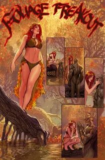 poison ivy by nebezial - Google Search Poison ivy dc comics,