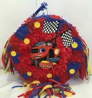 Blaze and the Monster Machines Pinata 16" Fast Shipping Blaz