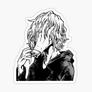 Pegatina ''Tomura Shigaraki sticker' de zoeygold13 Anime sti